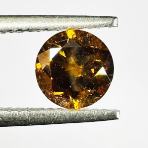 Natural Brownish-Orange Diamond 1.01 Carat