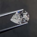 Natural diamond ideal pear cut E colour 0